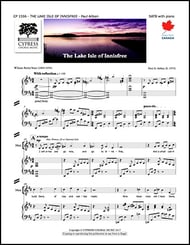 The Lake Isle of Innisfree SATB choral sheet music cover Thumbnail